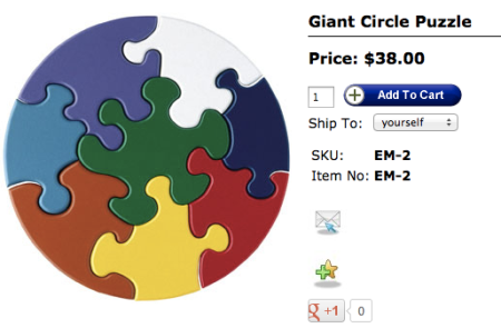 TAG Toys Giant Circle Puzzle